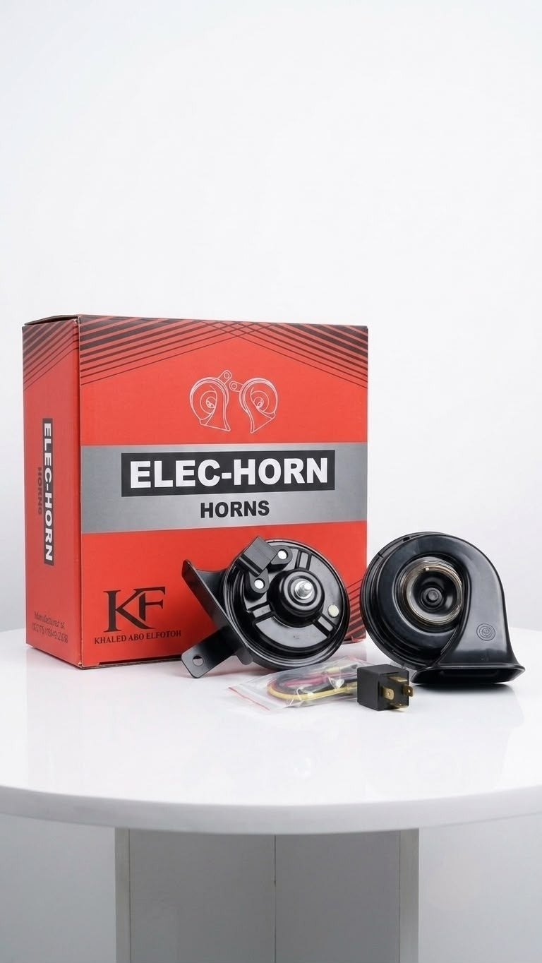 Elec-Horn Dual Snail Horn Set (KF)
